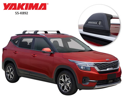 Kia Seltosl Yakima Whispbar roof rack 